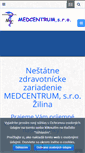 Mobile Screenshot of medcentrum.sk